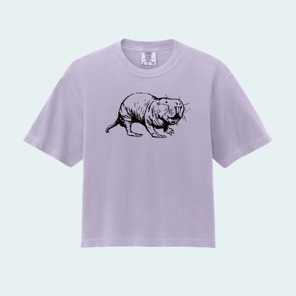 Naked Mole Rat (Limited Edition for August) Women’s Boxy Crop Tee