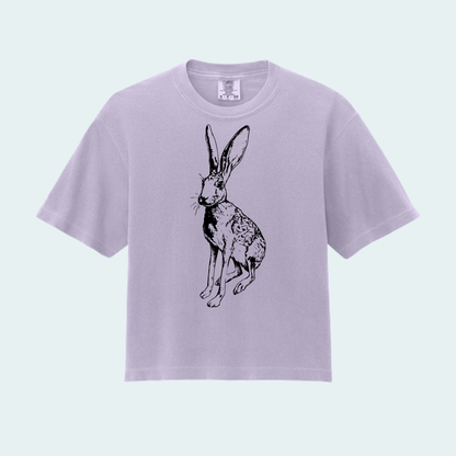 Antelope Jackrabbit (Limited Edition for August) Women’s Boxy Crop Tee