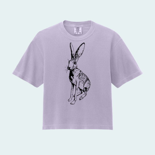 Antelope Jackrabbit (Limited Edition for August) Women’s Boxy Crop Tee