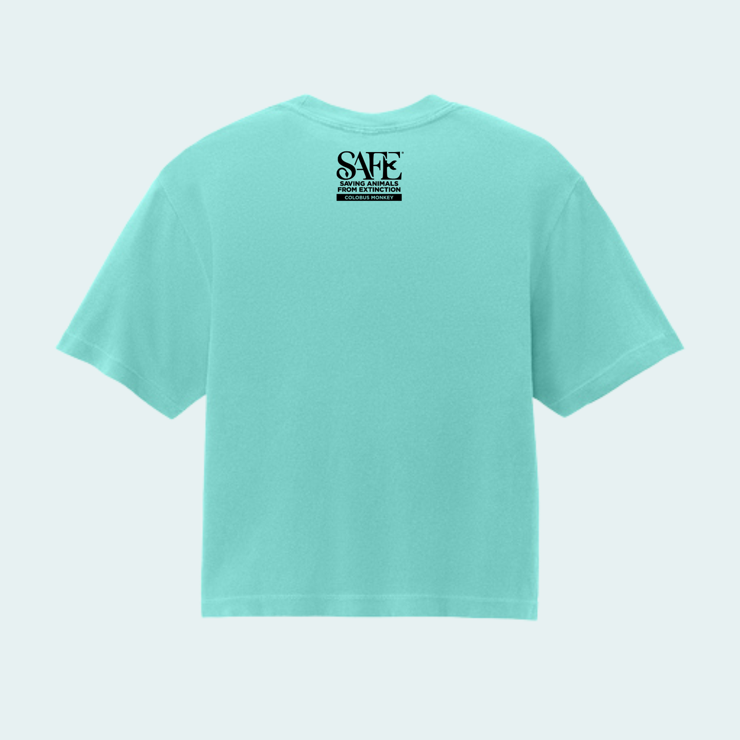 Colobus Mixed Species Fundraiser (Limited Edition for August) Women’s Boxy Crop Tee