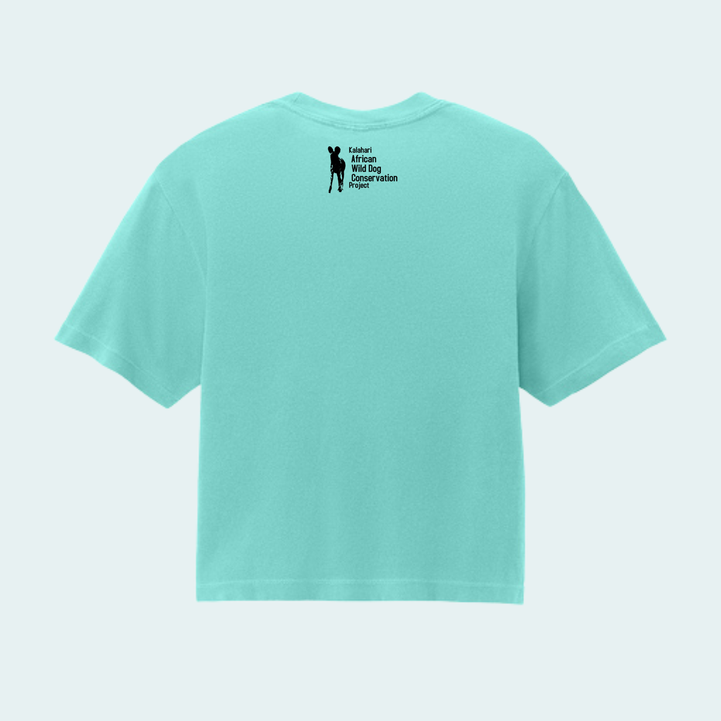 Kalahari African Wild Dog Conservation Trust Fundraiser (Limited Edition for September) Women’s Boxy Crop Tee