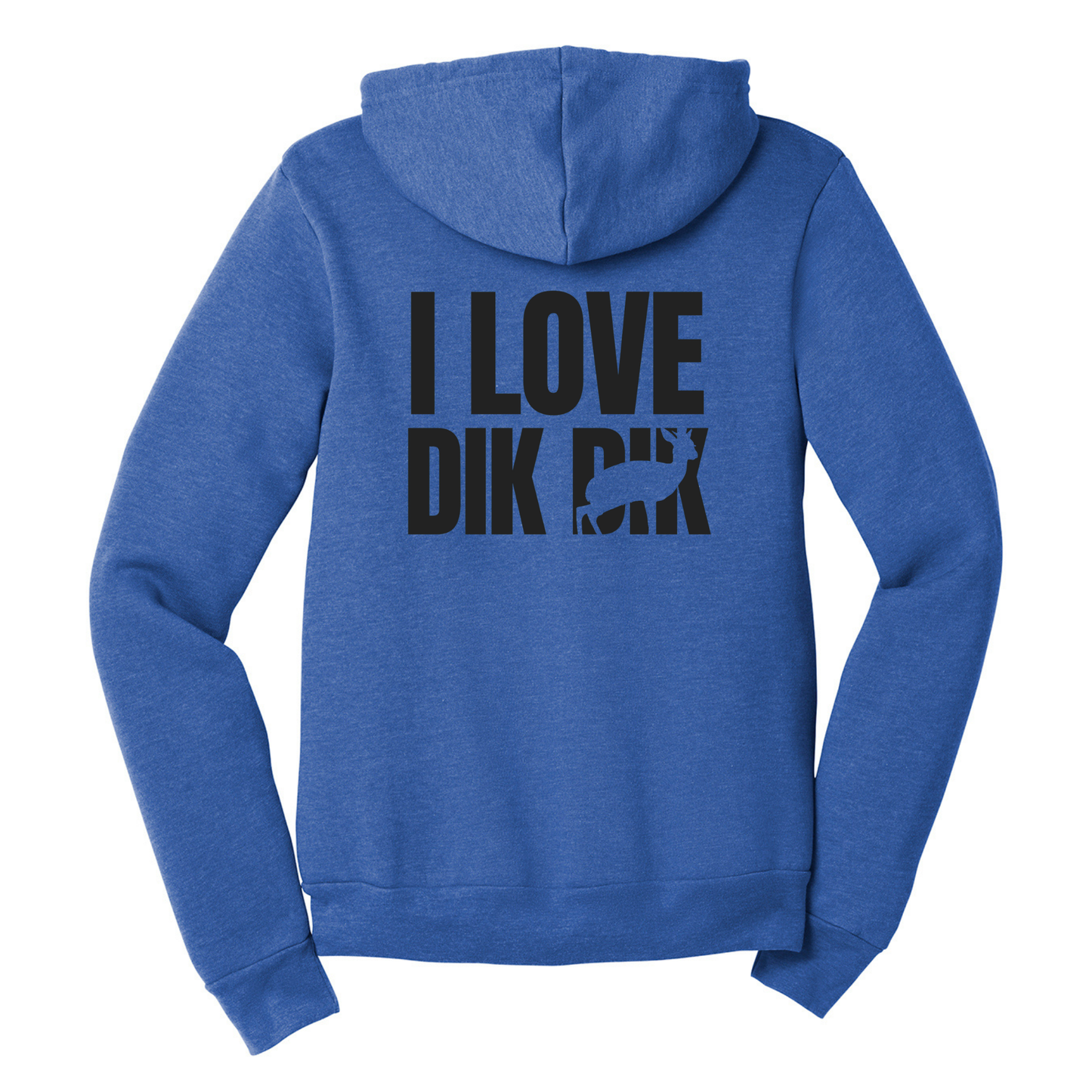 I love Dik Dik - Unisex Full-Zip Hoodie (LIMITED EDITION)