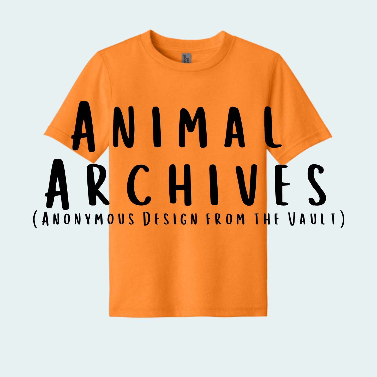 Animal Archives (Anonymous Design from the Vault) Youth Tee