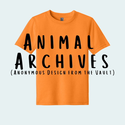 Animal Archives (Anonymous Design from the Vault) Youth Tee