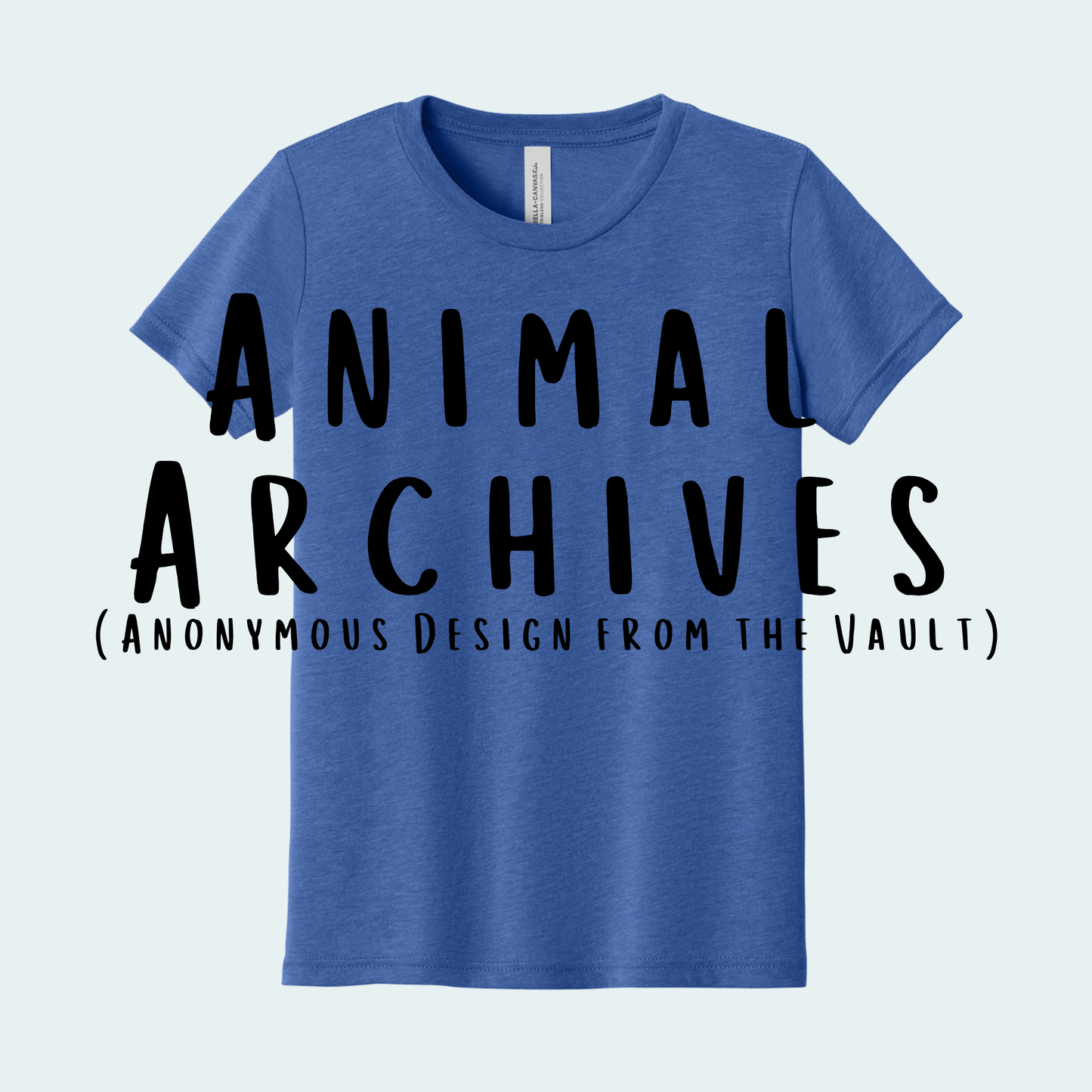 Animal Archives (Anonymous Design from the Vault) Youth Tee