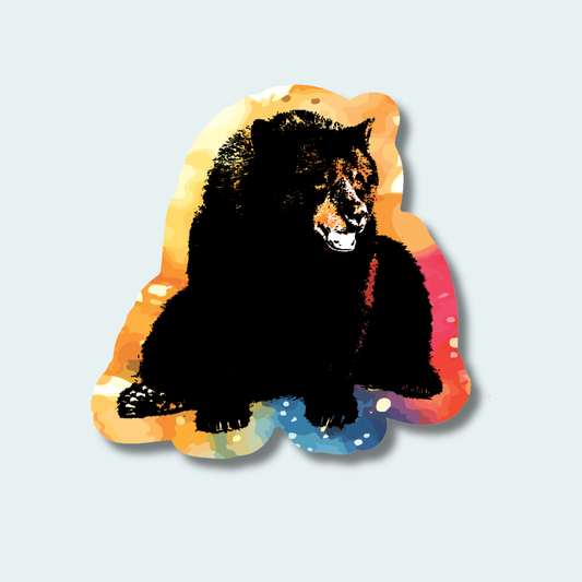 Black Bear (Limited Edition for December) 4in Sticker