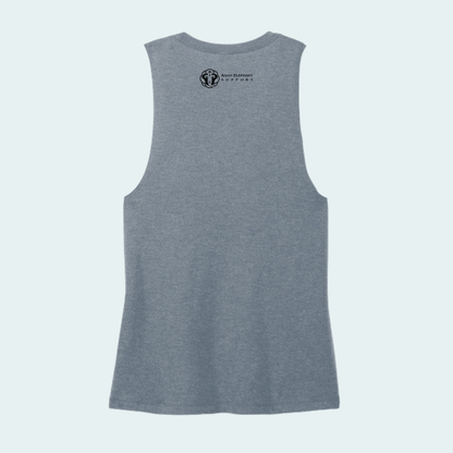 Asian Elephants Fundraiser (Limited Edition for June) Women's Muscle Tank