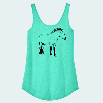 Przewalski's Horse (Limited Edition for July) Women's Tank