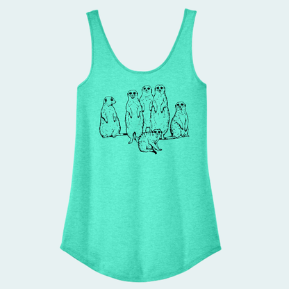 Meerkat Mob (Limited Edition for July) Women's Tank