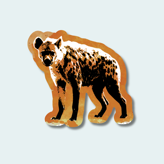 Spotted Hyena (Limited Edition for February) 4in Sticker