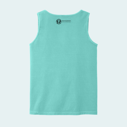 Asian Elephants Fundraiser (Limited Edition for June) Unisex Comfort Color Tank