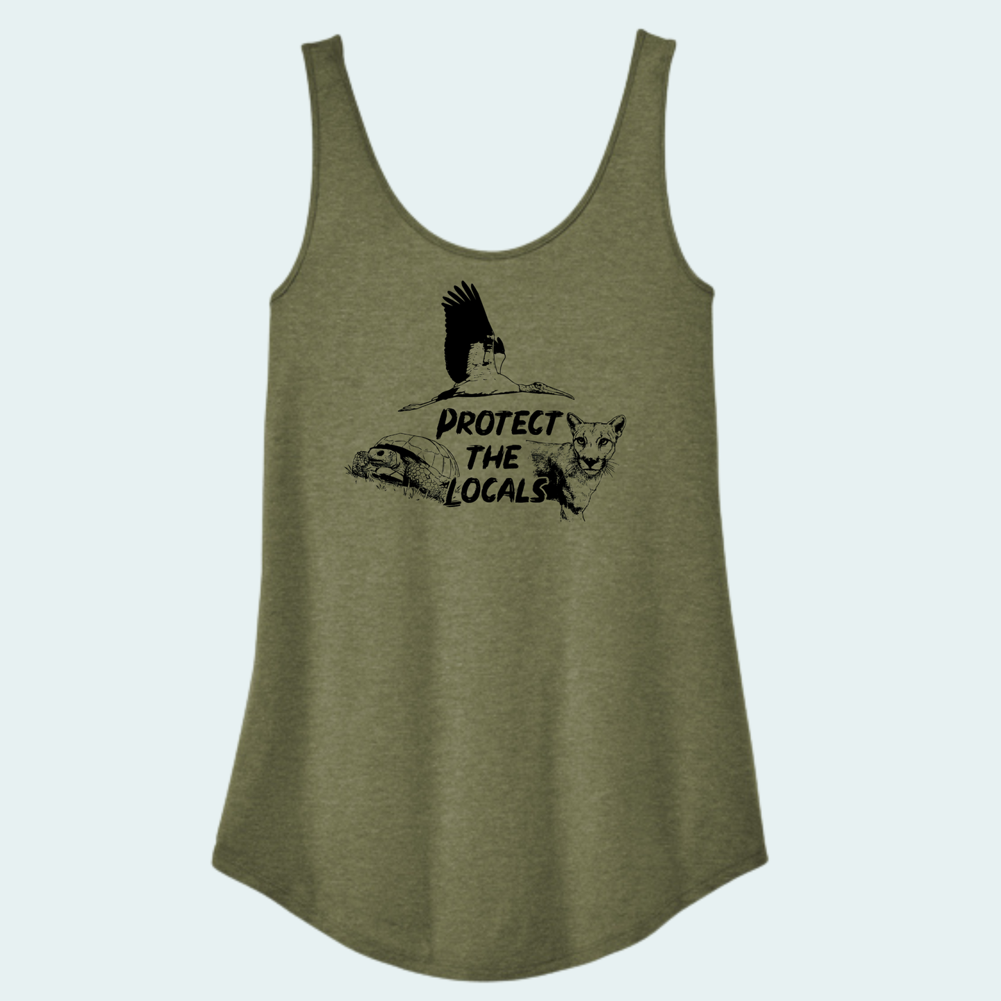 Protect the Locals Fundraiser (Limited Edition for July) Women's Tank