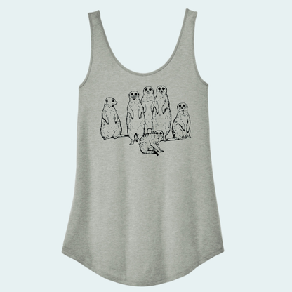 Meerkat Mob (Limited Edition for July) Women's Tank