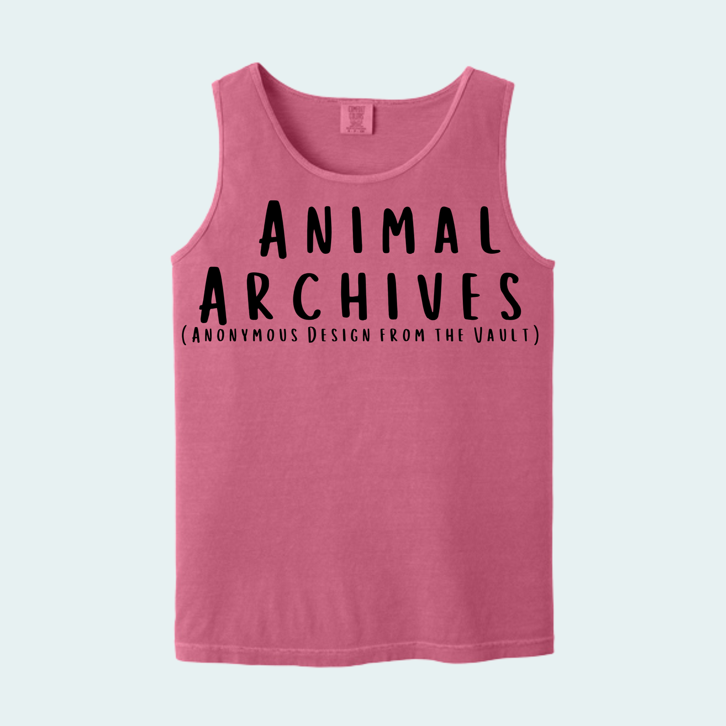 Animal Archives (Anonymous Design from the Vault) Unisex Comfort Color Tank
