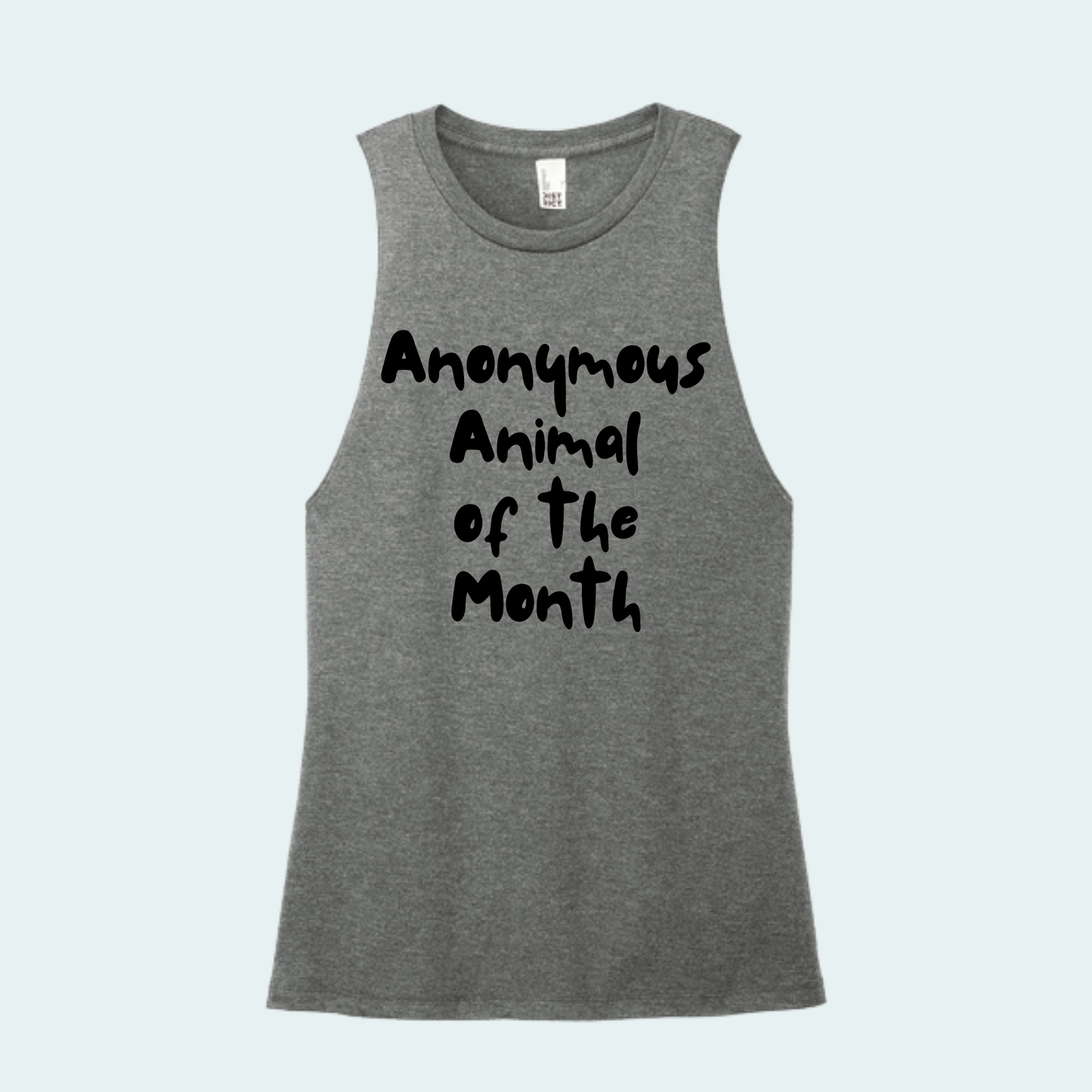 Anonymous Animal of the Month Women's Muscle Tank