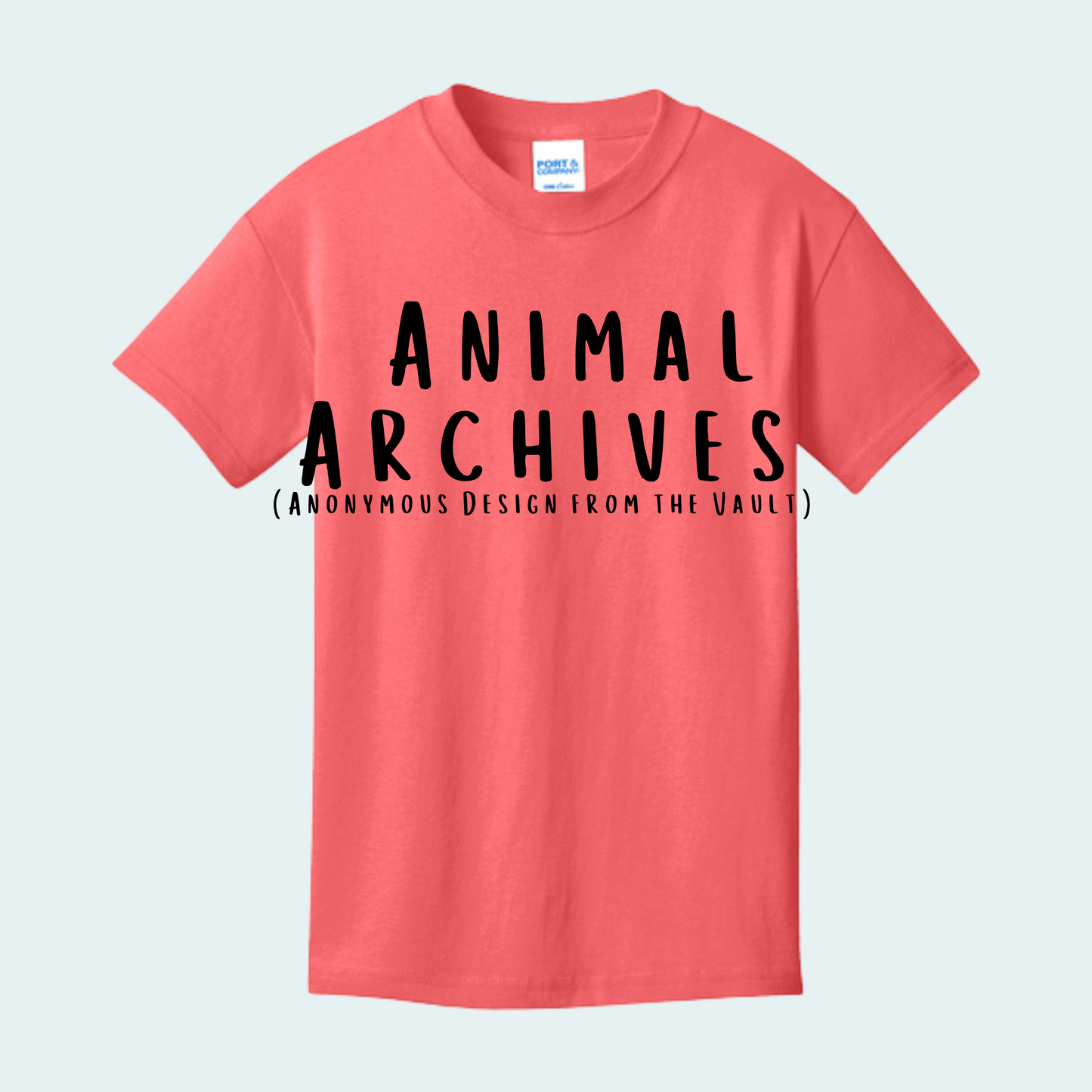 Animal Archives (Anonymous Design from the Vault) YOUTH Tee
