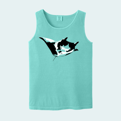 Manta Ray  (Limited Edition for June) Unisex Comfort Color Tank