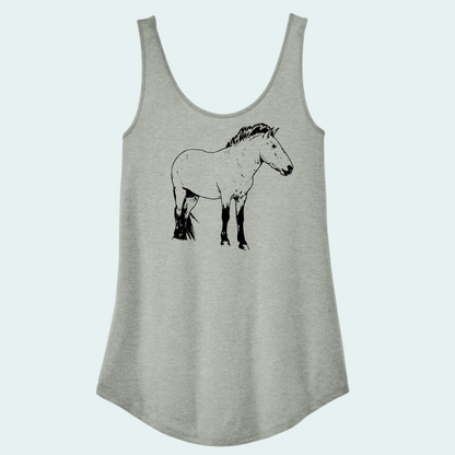 Przewalski's Horse (Limited Edition for July) Women's Tank