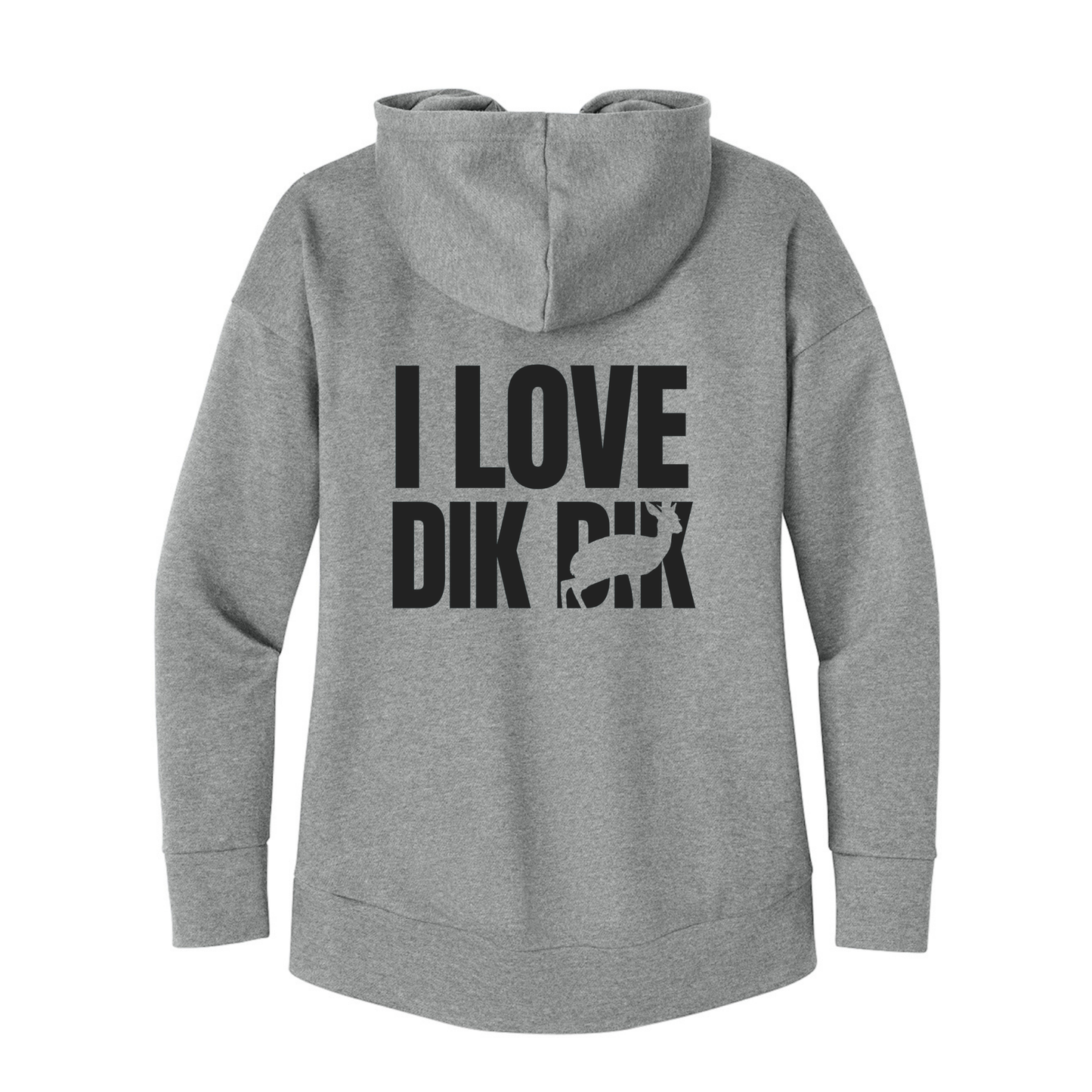 I love Dik Dik - Women's Full-Zip Hoodie (LIMITED EDITION)