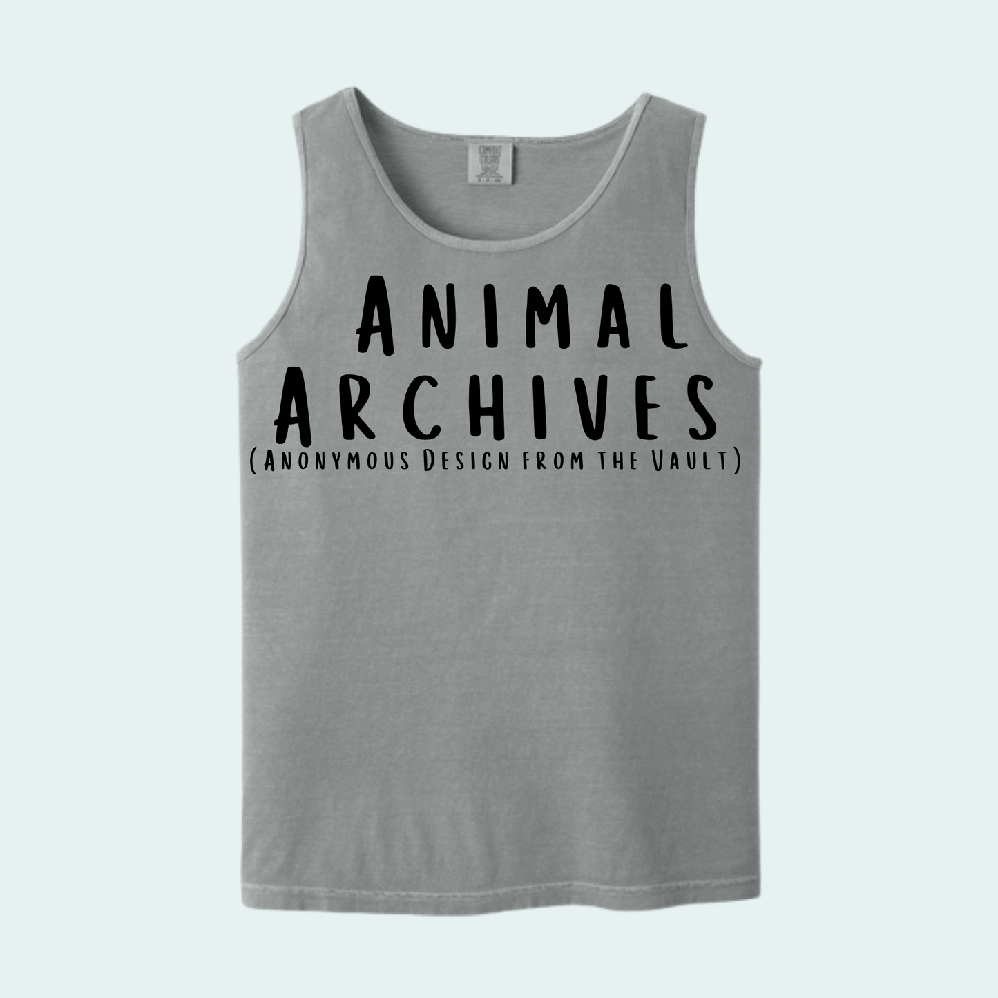 Animal Archives (Anonymous Design from the Vault) Unisex Comfort Color Tank