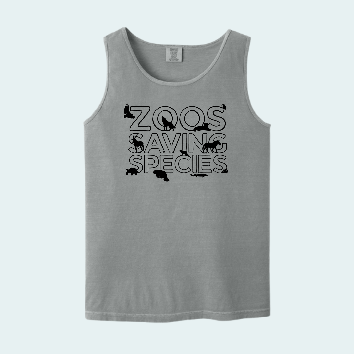 Zoo Saving Species (Limited Edition for June) Unisex Comfort Color Tank