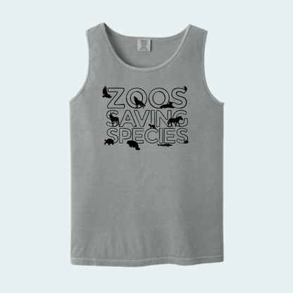 Zoo Saving Species (Limited Edition for June) Unisex Comfort Color Tank