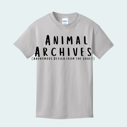 Animal Archives (Anonymous Design from the Vault) YOUTH Tee