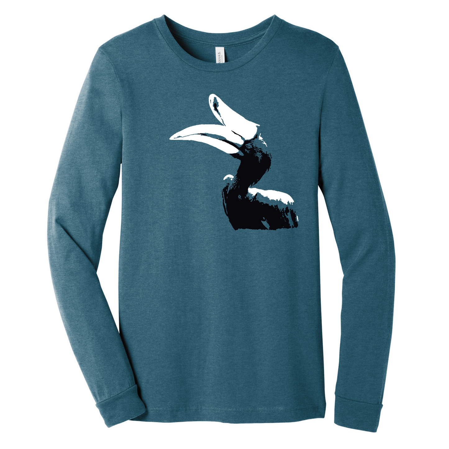 Rhinoceros Hornbill - Unisex Long Sleeve Tee (LIMITED EDITION)