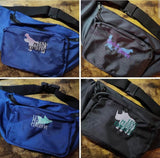 Custom Embroidery Option - Large Crossbody Hip Pack (Limited Run) (Made to Order)