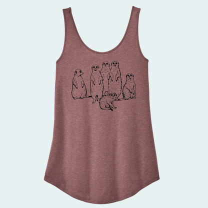 Meerkat Mob (Limited Edition for July) Women's Tank