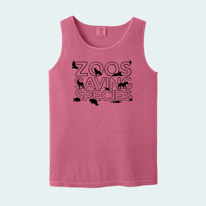 Zoo Saving Species (Limited Edition for June) Unisex Comfort Color Tank