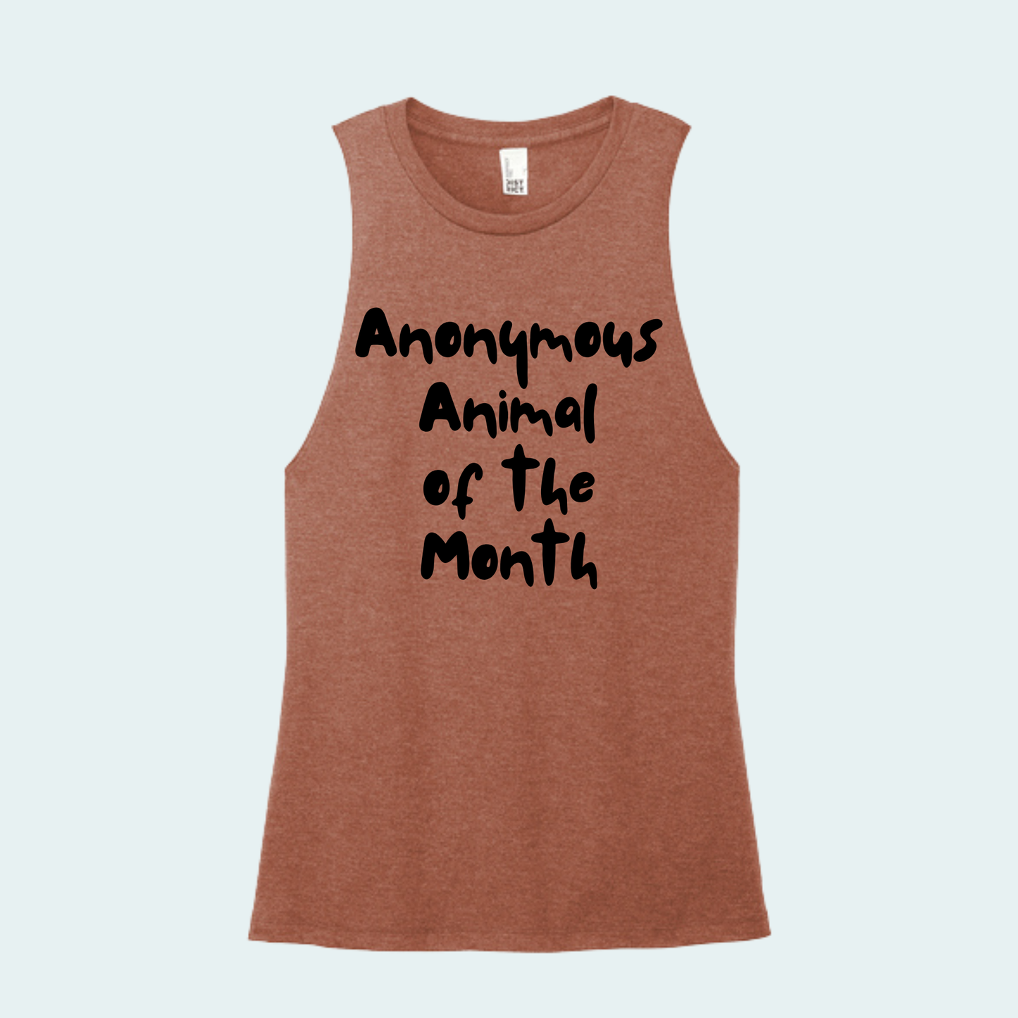 Anonymous Animal of the Month Women's Muscle Tank