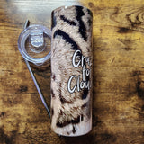 Clouded Leopard Spots - Crazy for Cloudies - 20oz Tumbler (Made to Order)