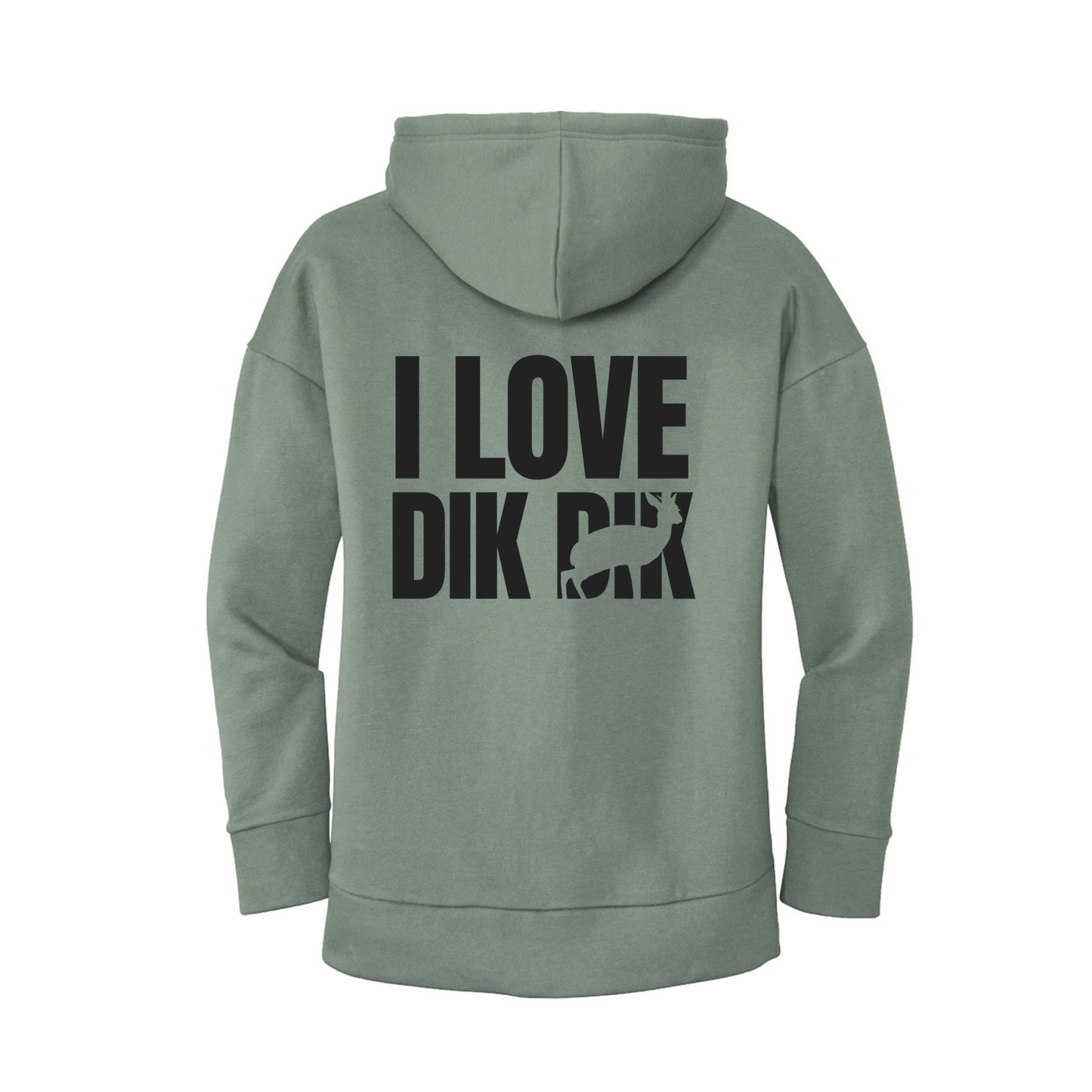 I love Dik Dik - Women's Full-Zip Hoodie (LIMITED EDITION)