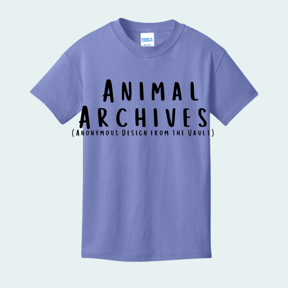 Animal Archives (Anonymous Design from the Vault) YOUTH Tee