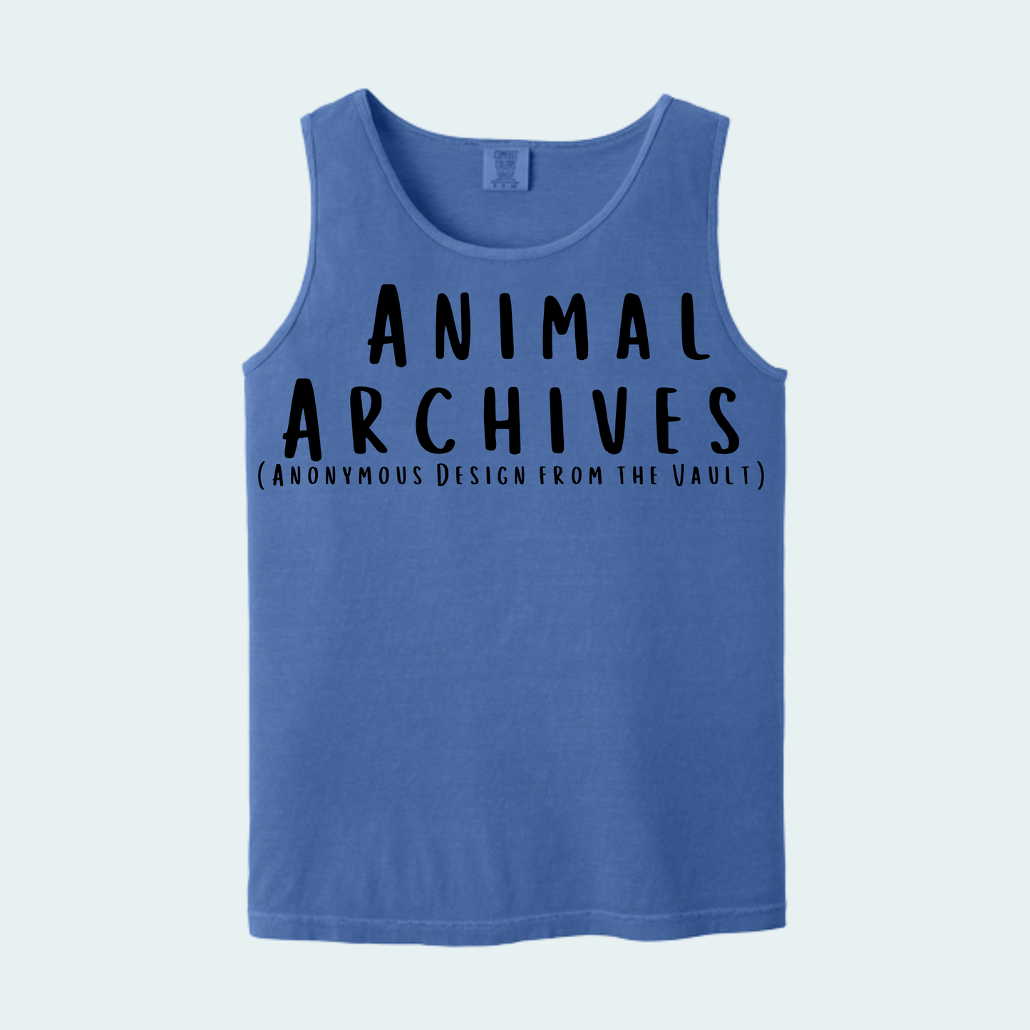 Animal Archives (Anonymous Design from the Vault) Unisex Comfort Color Tank