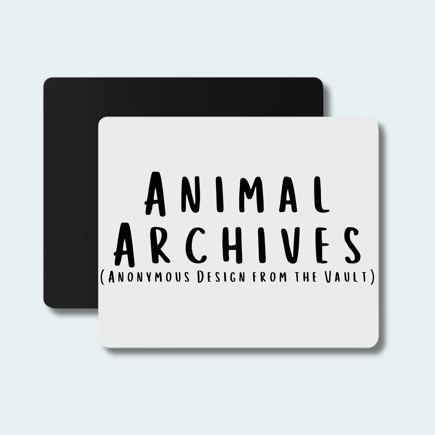 Animal Archives (Anonymous Design from the Vault) Mouse Pad
