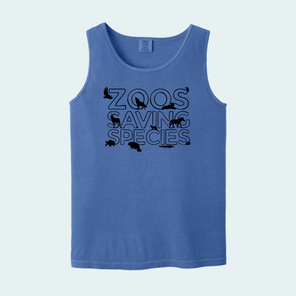 Zoo Saving Species (Limited Edition for June) Unisex Comfort Color Tank