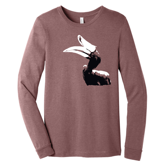 Rhinoceros Hornbill - Unisex Long Sleeve Tee (LIMITED EDITION)