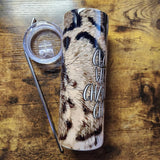 Clouded Leopard Spots - Cloudie with a chance of chuffs - 20oz Tumbler (Made to Order)