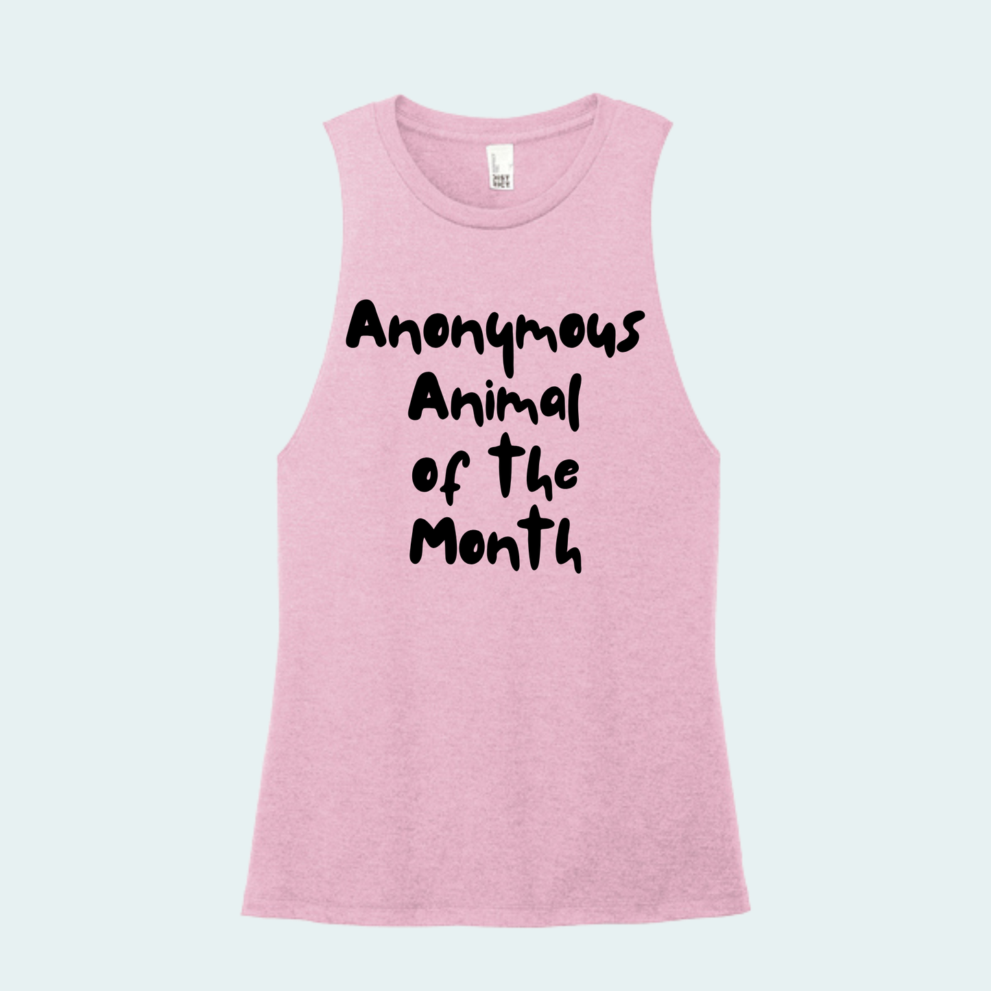 Anonymous Animal of the Month Women's Muscle Tank