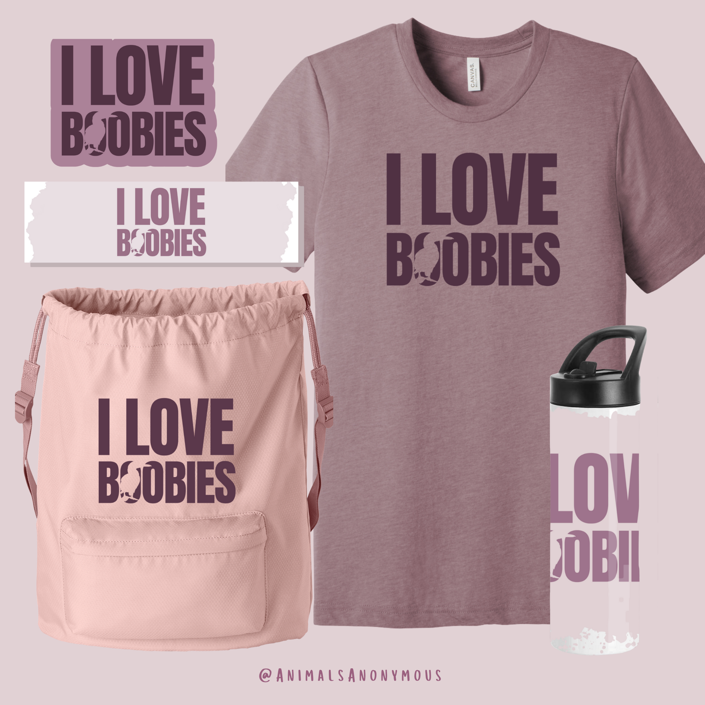 I Love Boobies