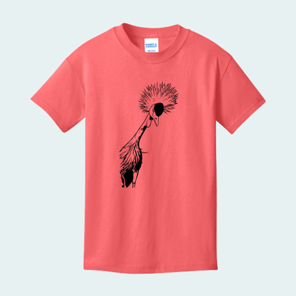 Grey Crowned Crane (Limited Edition for July) YOUTH Tee
