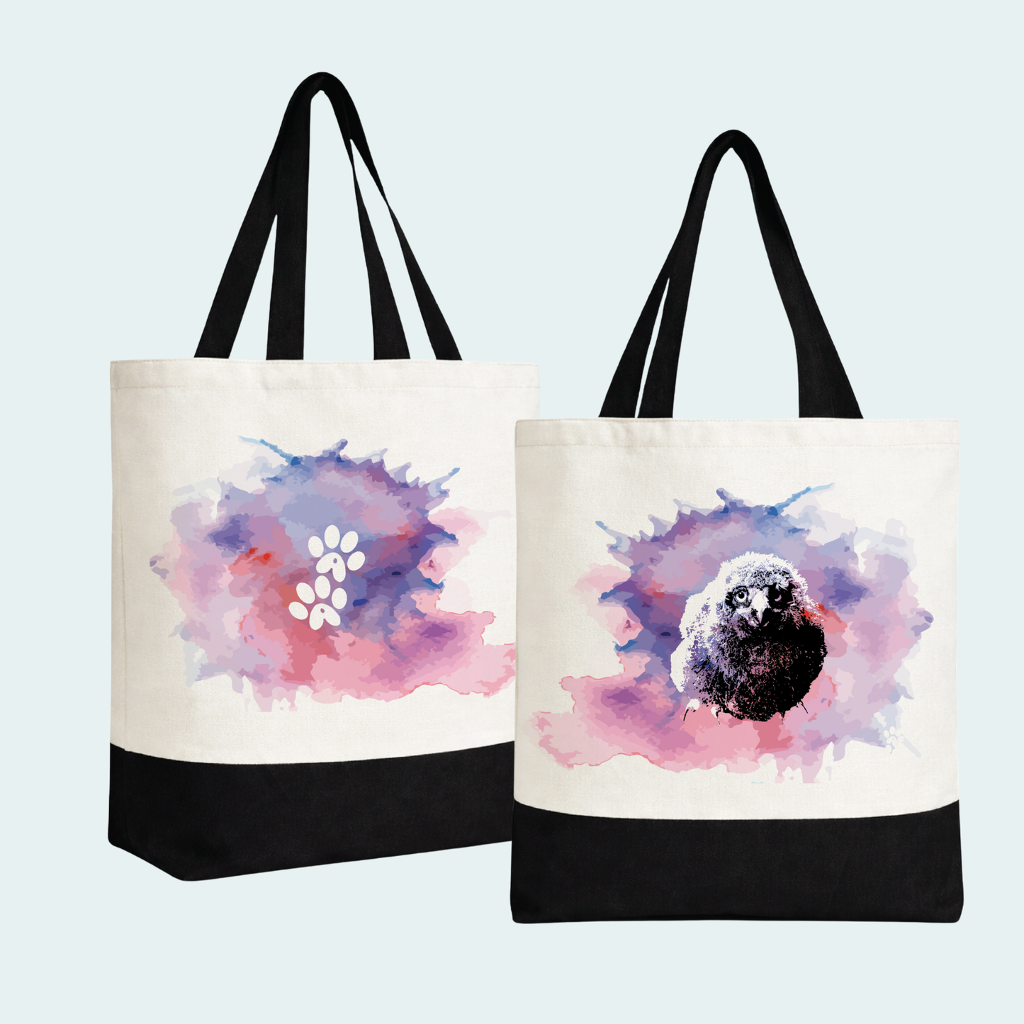 Snowy Owl Chick (Limited Edition for January) Tote Bag