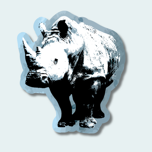 White Rhino (Limited Edition) 4in Sticker