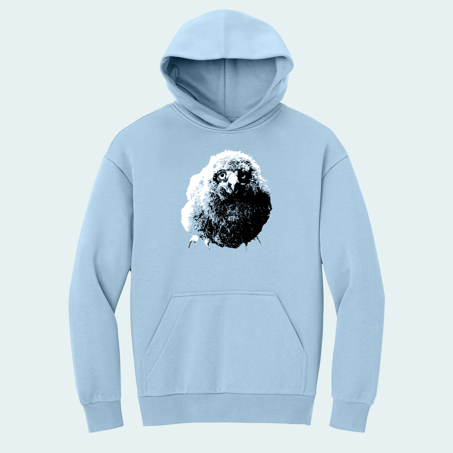 Snowy Owl Chick (Limited Edition for January) Heavy Hoodie