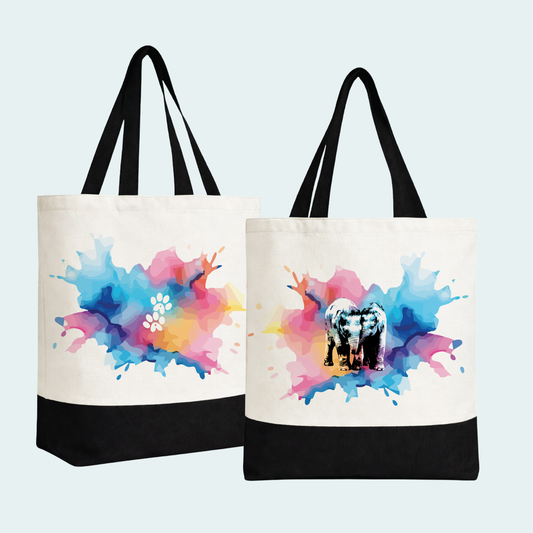 Baby Elephants (Limited Edition for January) Tote Bag