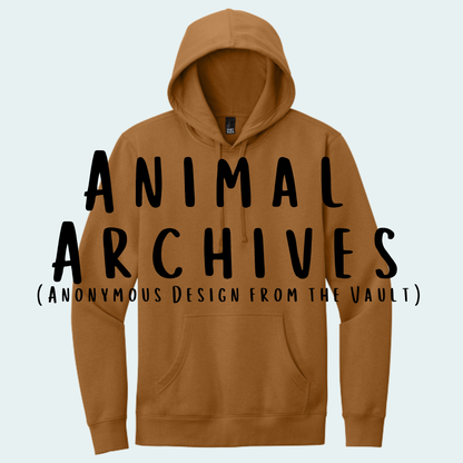 Animal Archives (Anonymous Design from the Vault) Hoodie