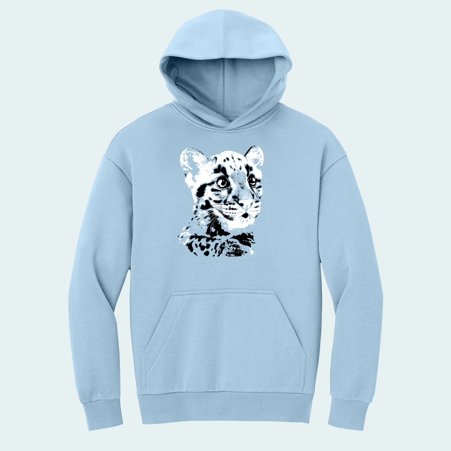 Clouded Leopard Cub (Limited Edition for January) Heavy Hoodie