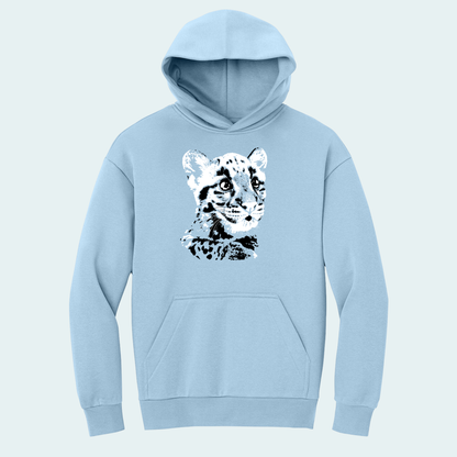 Clouded Leopard Cub (Limited Edition for January) Heavy Hoodie